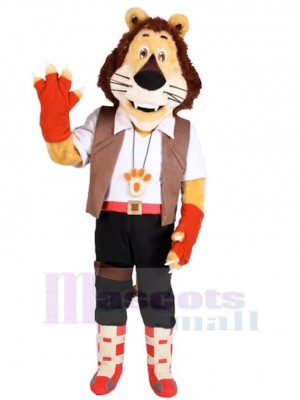 Lion costume de mascotte
