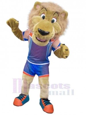 Lion costume de mascotte