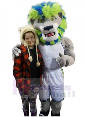 Lion costume de mascotte