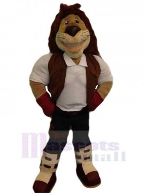 Lion costume de mascotte