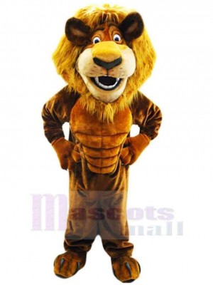 Lion musculaire de haute qualité Mascotte Costume Animal