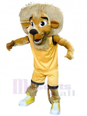 Lion costume de mascotte