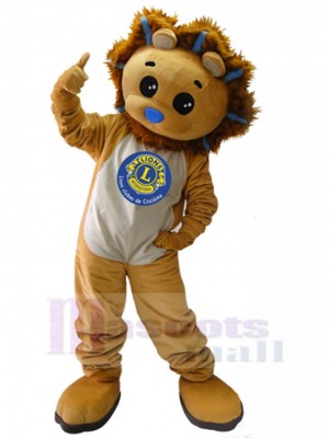 Lion costume de mascotte