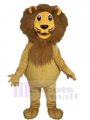 Lion jaune comique Mascotte Costume Animal