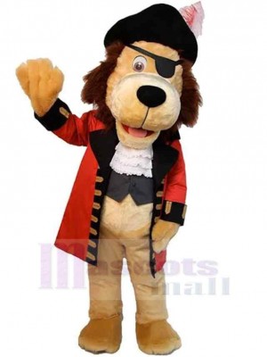 Lion pirate Mascotte Costume Animal