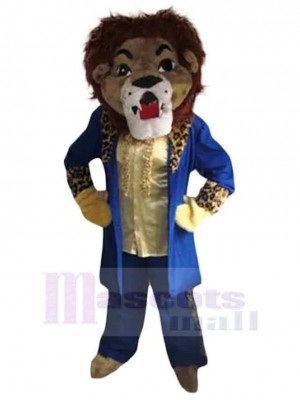 Noble Lion Mascotte Costume Animal