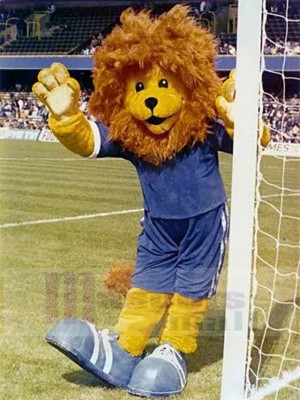 Lion costume de mascotte