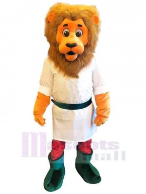 Lion costume de mascotte