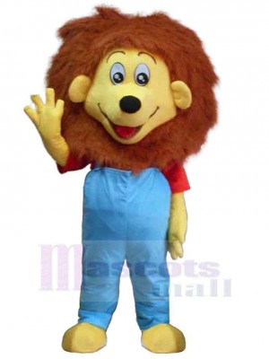 Lion costume de mascotte