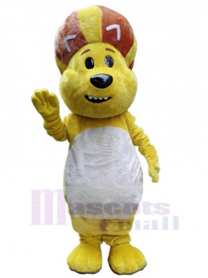 Lion costume de mascotte