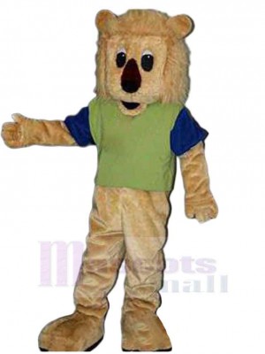 Peluche Lion Beige Mascotte Costume Animal