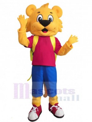 Petit Lion d'école Mascotte Costume Animal