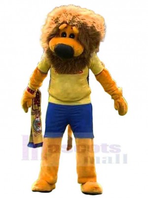 Lion costume de mascotte