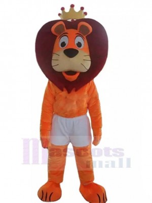 Lion costume de mascotte