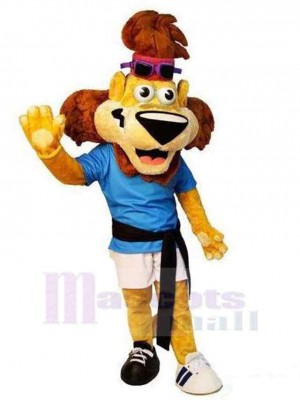 Lion costume de mascotte