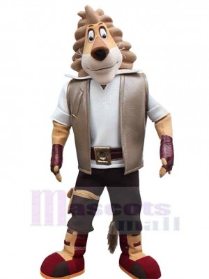 Lion costume de mascotte