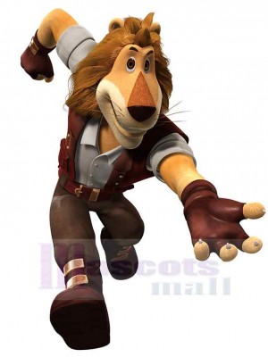 Lion costume de mascotte
