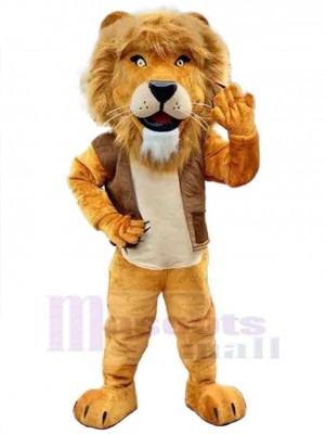 Lion costume de mascotte