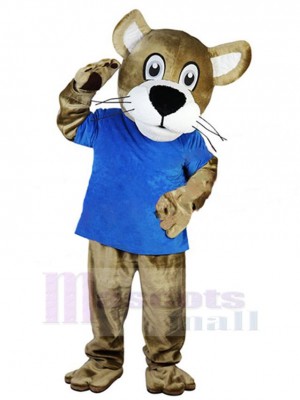 Léopard costume de mascotte