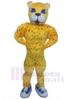 Léopard costume de mascotte