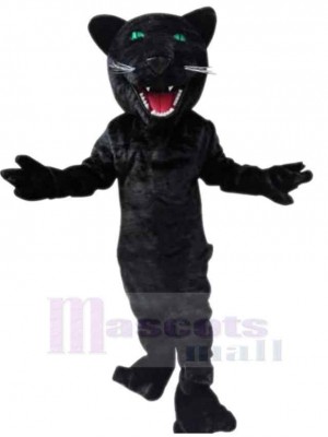 Panthère noire drôle Mascotte Costume Adulte