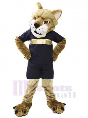 Couguar de football Mascotte Costume Animal