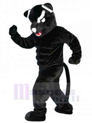 Puissante panthère noire Mascotte Costume Animal