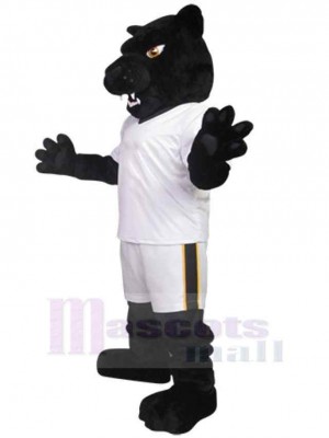 Panthère universitaire féroce Mascotte Costume Animal