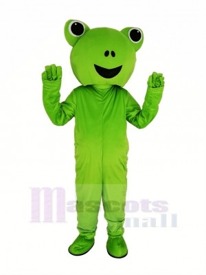 vert Grenouille Mascotte Costume