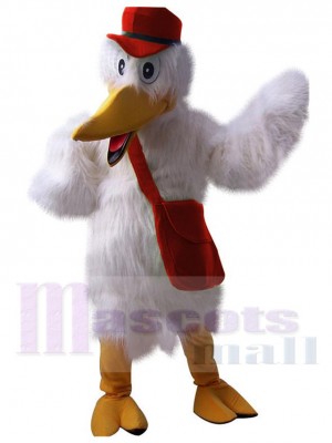 Cigogne costume de mascotte