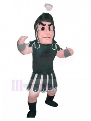 Vert foncé Soldat romain Costume de mascotte Gens