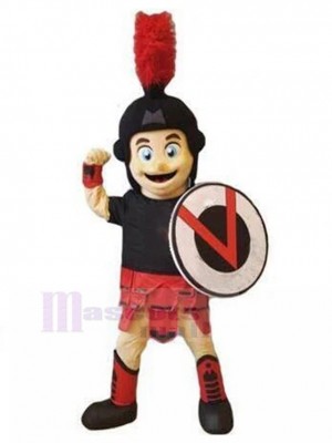 Spartiate Chevalier costume de mascotte