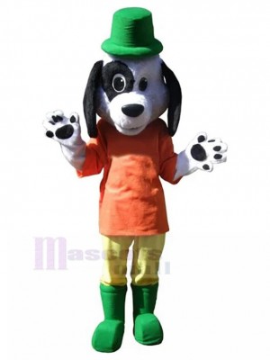 Chien costume de mascotte