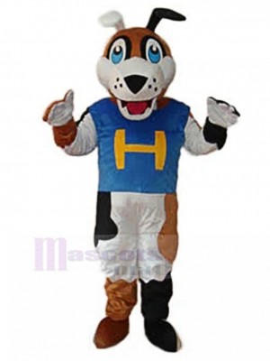 Chien costume de mascotte