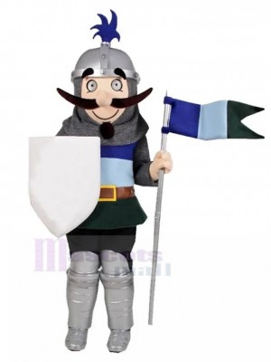 chevalier costume de mascotte