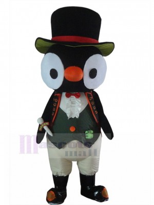 Britanique Gentilhomme Manchot Costume de mascotte Gens