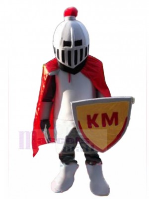 Médiéval Européen Lancier chevalier Costume de mascotte Gens