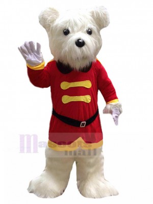 Chien costume de mascotte
