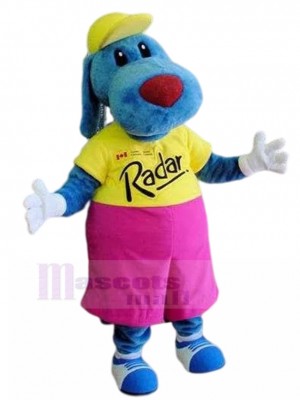 Chien costume de mascotte
