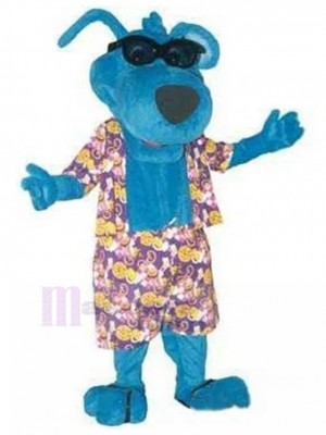 Chien costume de mascotte
