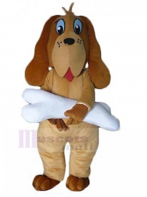 Chien costume de mascotte