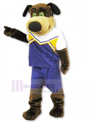 Chien costume de mascotte