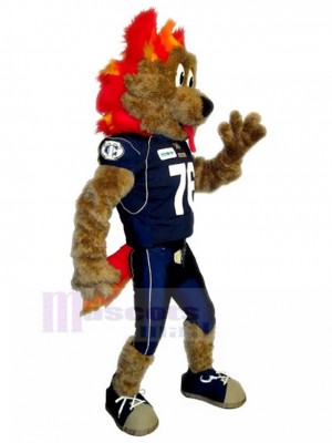 Chien costume de mascotte