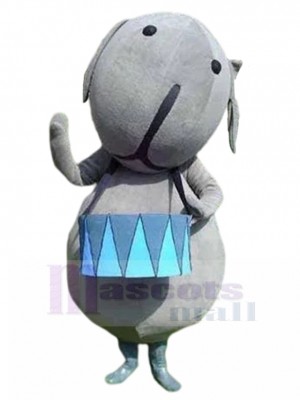 Chien costume de mascotte