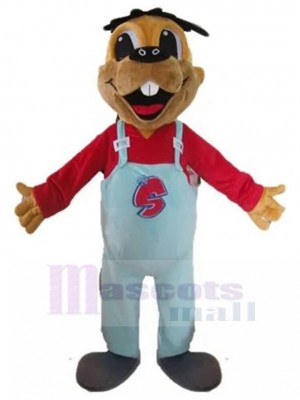 Chien costume de mascotte