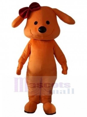 Chien costume de mascotte