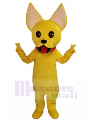 Chien costume de mascotte