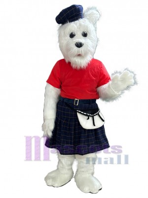 Chien costume de mascotte