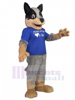 Chien costume de mascotte