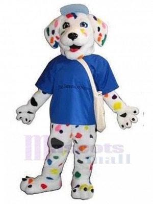 Chien costume de mascotte
